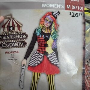 Freakshow Clown Costume for Kids - Multicolor